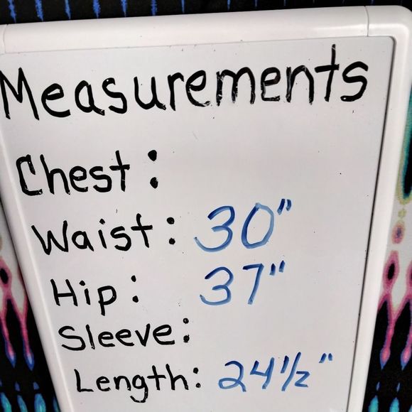 Rafaella Skirt Multicolor Stretch Knit Elastic Waist Pencil  Sz M Slinky Office - Picture 8 of 8